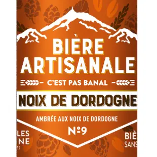 Noix de Dordogne - Biere ambré à la noix de Dordogne